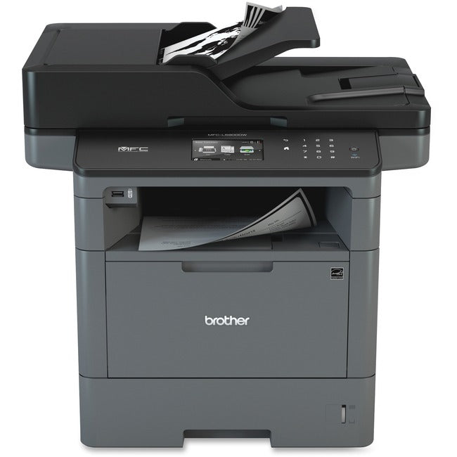 Brother MFC-L5900DW Wireless Laser Multifunction Printer - Monochrome