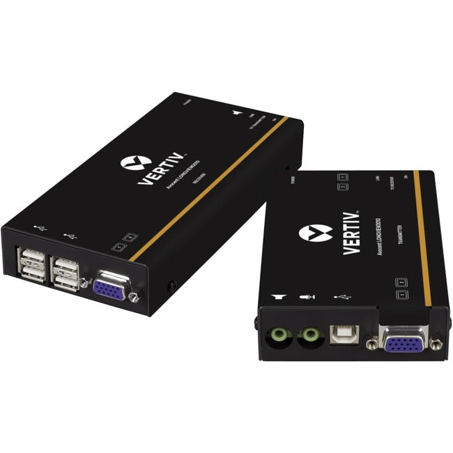 Kit d'extension KVM Vertiv Avocent LV 3010P avec récepteur et émetteur