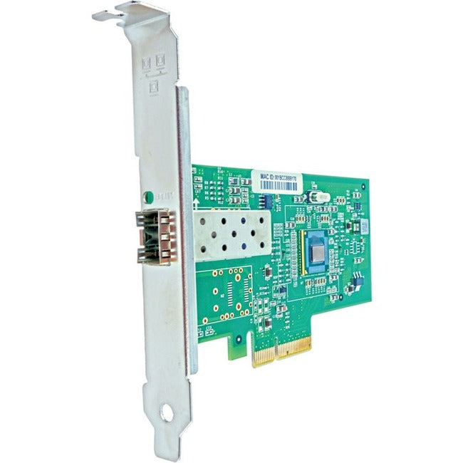 Carte réseau Axiom 1 Go à port unique SFP PCIe x4 pour Dell - GF668