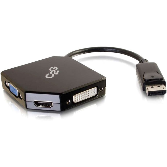 C2G DisplayPort to HDMI, VGA, or DVI Adapter Converter