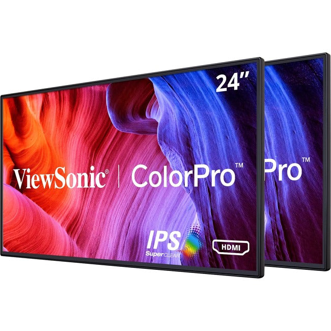 Viewsonic 24" Display, IPS Panel, 1920 x 1080 Resolution