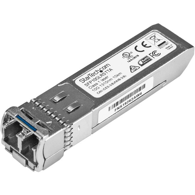 Module SFP+ Cisco SFP-10G-LR-S de StarTech.com - 10GBASE-LR - Transceiver SMF à fibre optique monomode 10GbE Gigabit Ethernet 10GE SFP+