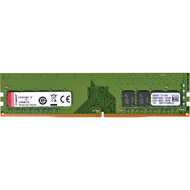 Module de mémoire Kingston ValueRAM 8 Go DDR4 SDRAM