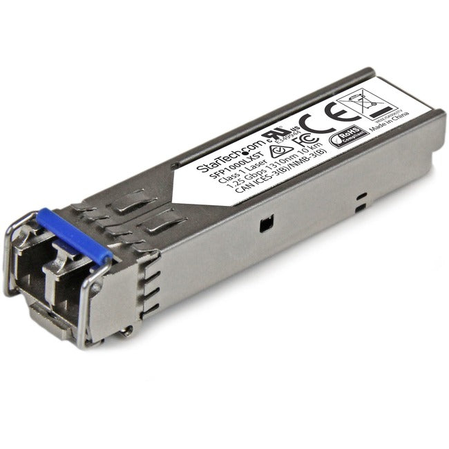 Module SFP non codé MSA de StarTech.com - 1000BASE-LX - Transceiver SFP 1GbE Gigabit Ethernet 1GE à fibre optique monomode (SMF) - 10 km DDM