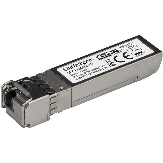 Module émetteur-récepteur SFP+ non codé MSA de StarTech.com - 10GBASE-BX - 10 GbE Gigabit Ethernet BiDi Fiber (SMF)