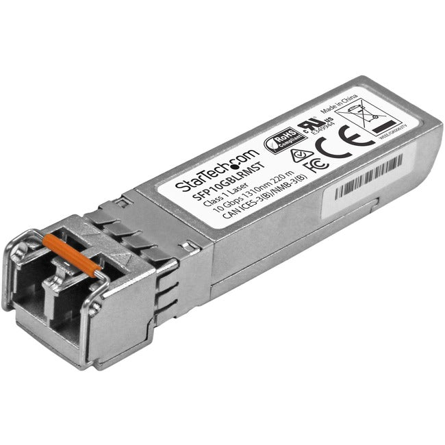 Module SFP+ non codé MSA de StarTech.com - 10GBASE-LRM - Transceiver à fibre optique multimode 10GbE Gigabit Ethernet SFP+ 10GE (MMF) - 200 m DDM