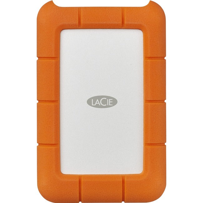 Disque dur externe de bureau LaCie Rugged STFR4000800 4 To - 2,5" - Orange