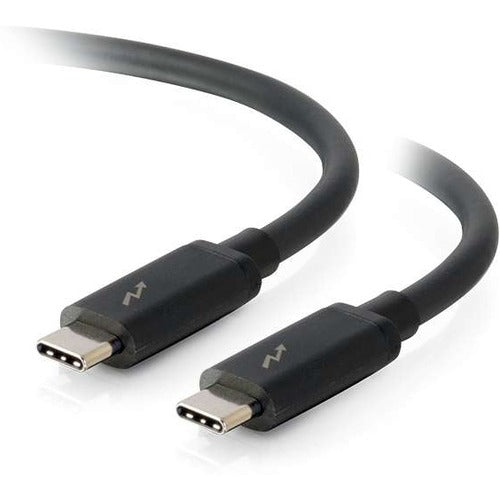 C2G 6ft Thunderbolt 3 USB C Cable - 20Gbps - 100W - Black - M/M