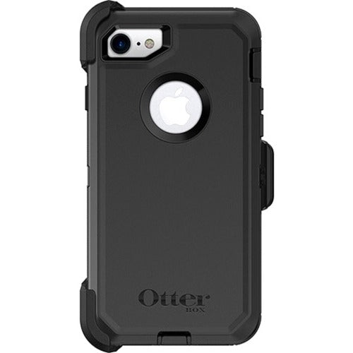 OtterBox Defender Rugged Carrying Case (Holster) Apple iPhone 7, iPhone 8, iPhone SE 2, iPhone SE 3 Smartphone - Black