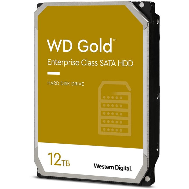 Western Digital Gold WD121KRYZ 12 TB Hard Drive - 3.5" Internal - SATA (SATA/600)