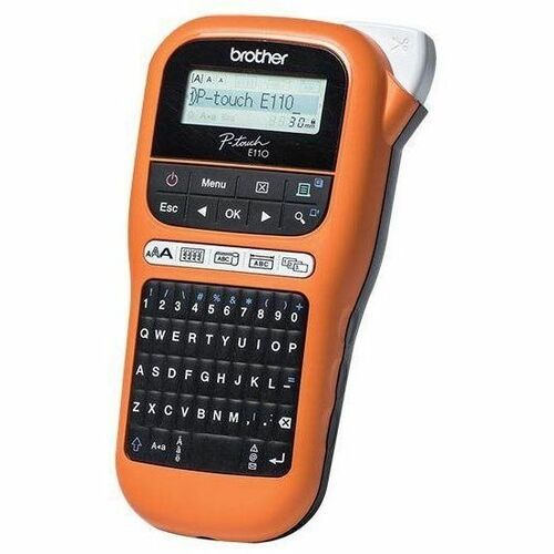 Brother P-touch PT-E110VP Industry Electronic Label Maker - Handheld