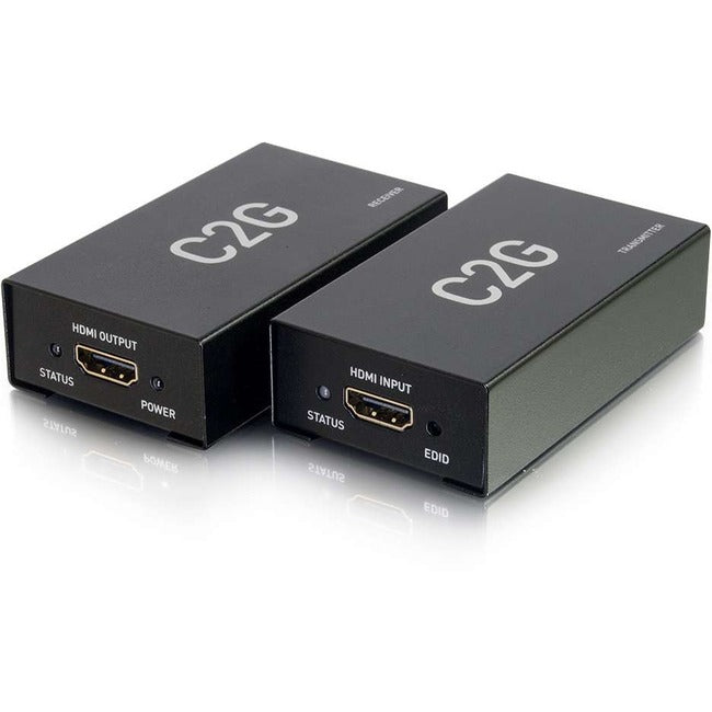 C2G HDMI over Cat5/Cat6 Video Extender up to 164ft - Transmitter & Receiver