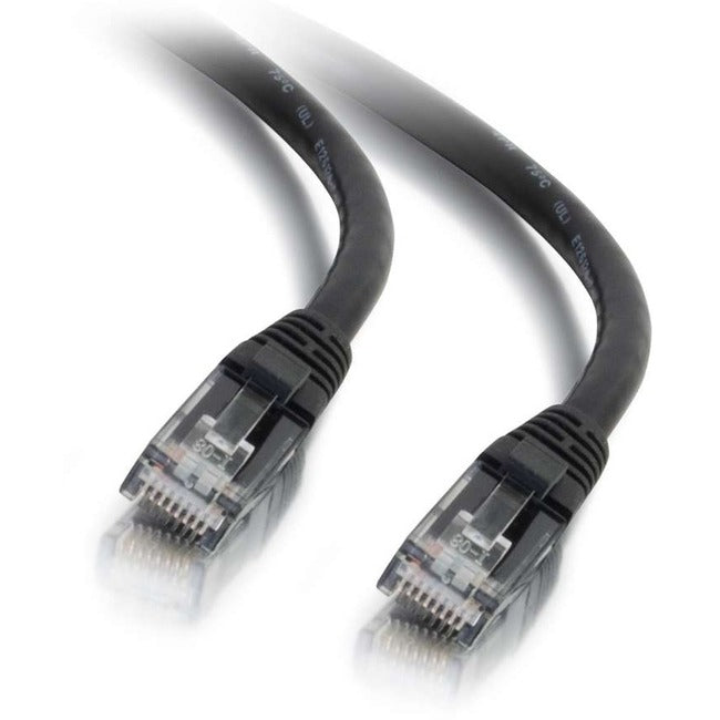 C2G 125 ft Cat6 Snagless UTP Unshielded Network Patch Cable - Black