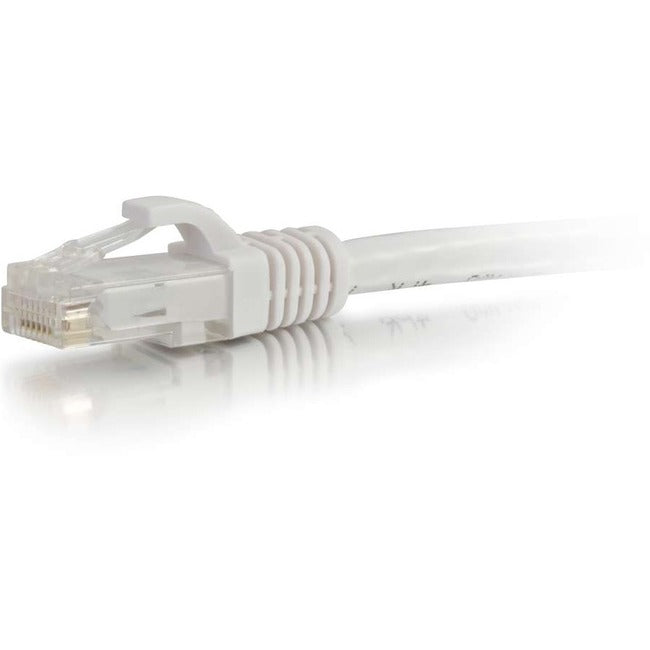 C2G 125 ft Cat6 Snagless UTP Unshielded Network Patch Cable - White