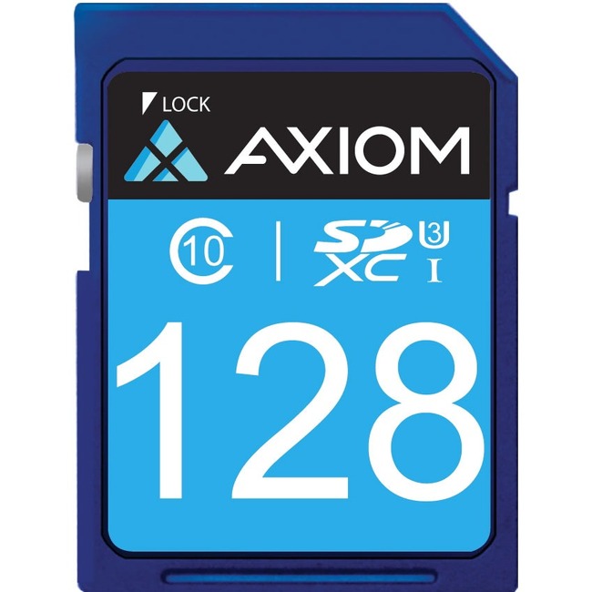 Axiom 128 GB Class 10/UHS-I (U3) SDXC