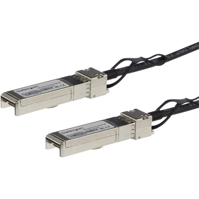 Câble à connexion directe 10G SFP+ vers SFP+ non codé de 2 m compatible MSA StarTech.com - DAC 10 GbE SFP+ en cuivre Twinax passif à faible consommation 10 Gbit/s