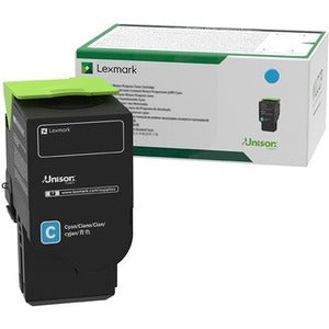 Cartouche de toner laser à rendement extra élevé d'origine Lexmark Unison - Cyan - 1 unité