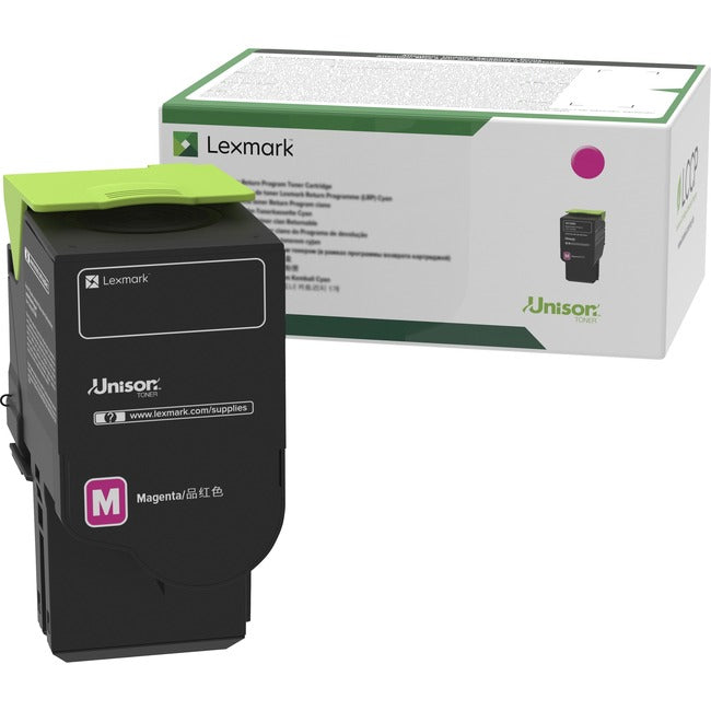 Cartouche de toner laser à très haut rendement d'origine Lexmark Unison - Magenta - 1 unité