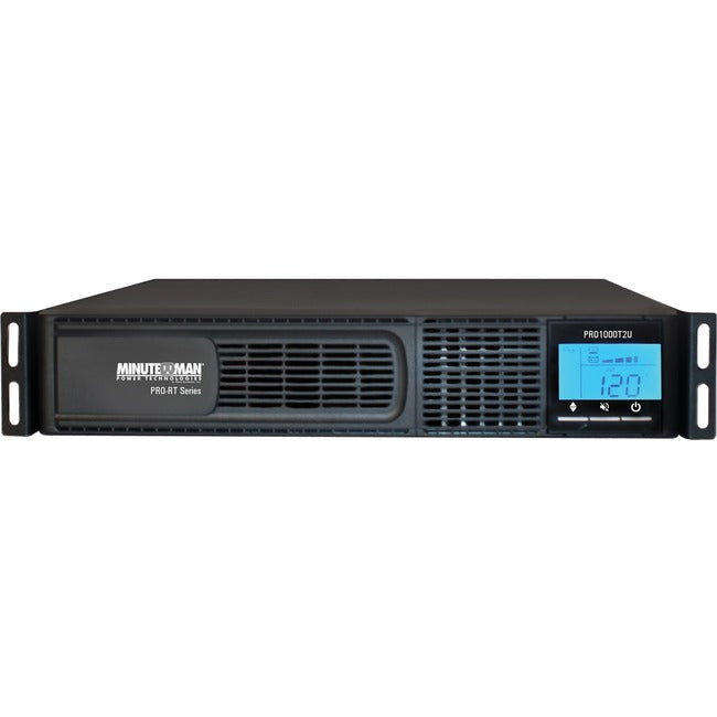 Onduleur Minuteman PRO-RT PRO1000RT2U 1 000 VA montable en tour/rack/mur