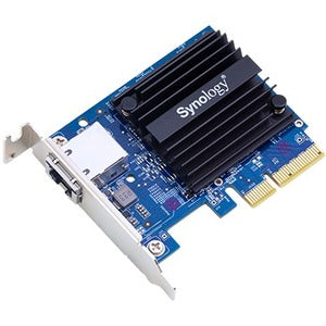 Carte d'extension Synology à port unique et haute vitesse 10GBASE-T/NBASE-T pour serveurs NAS Synology