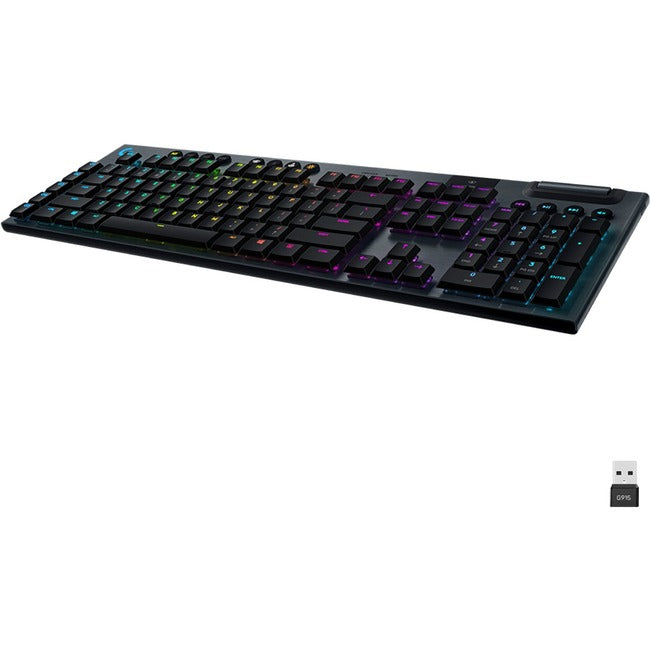 Clavier de jeu mécanique sans fil Logitech G915 Lightspeed RGB