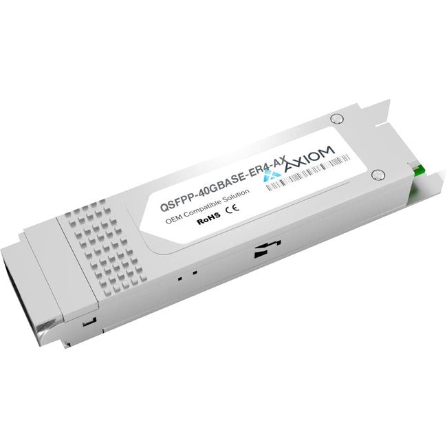 Émetteur-récepteur QSFP+ Axiom 40GBASE-ER4 pour Juniper - QSFPP-40GBASE-ER4