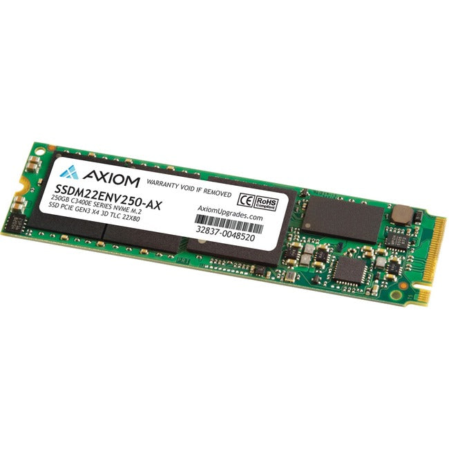 Axiom 250GB C3400e Series PCIe Gen3x4 NVMe M.2 TLC SSD