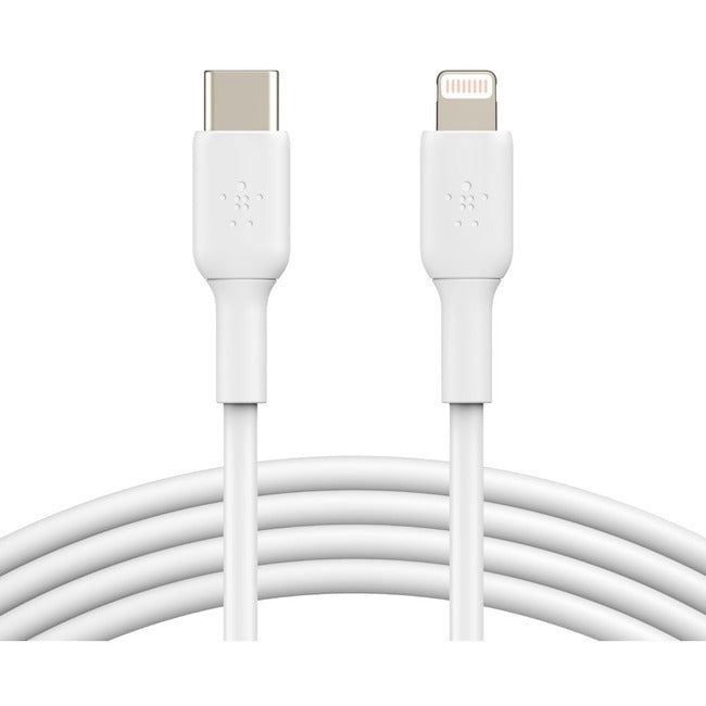 Belkin BoostCharge USB-C to Lightning Cable (1 meter / 3.3 foot, White)