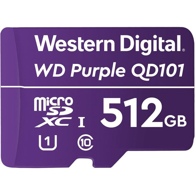 Carte microSDXC Western Digital Purple 512 Go