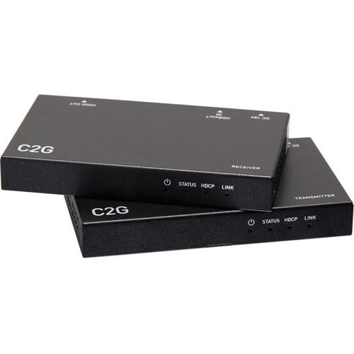 C2G HDMI HDBaseT Extender over Cat Box Transmitter to Box Receiver - 4K 60Hz