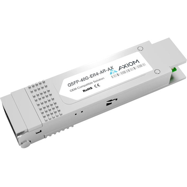 Émetteur-récepteur QSFP+ Axiom 40GBASE-ER4 pour Arista - QSFP-40G-ER4-AR