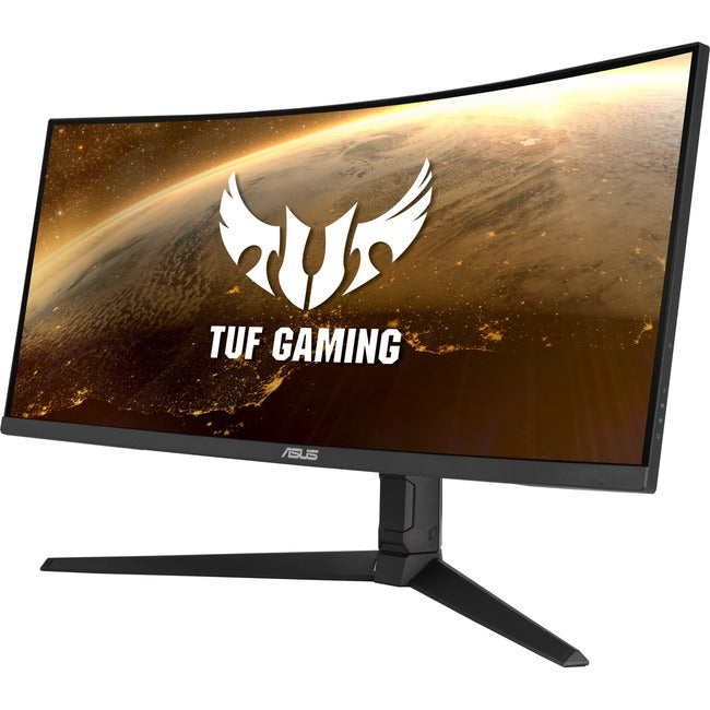 TUF VG34VQL1B 34" Class WQHD Curved Screen Gaming LCD Monitor - 21:9 - Black