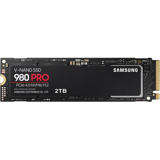 Samsung 980 PRO MZ-V8P2T0B/AM 2 TB Solid State Drive - M.2 2280 Internal - PCI Express NVMe (PCI Express NVMe 4.0 x4)