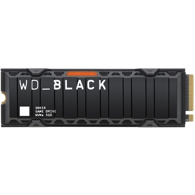 Western Digital Black SN850 WDS100T1XHE 1 TB Solid State Drive - M.2 2280 Internal - PCI Express NVMe (PCI Express NVMe 4.0 x4)