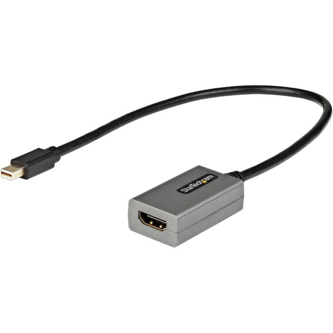 Adaptateur Mini DisplayPort vers HDMI StarTech.com, dongle adaptateur mDP vers HDMI, 1080p, convertisseur vidéo Mini DP 1.2 vers HDMI, câble de 30,5 cm de long