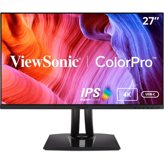 Écran Viewsonic 27", panneau IPS, résolution 3840 x 2160