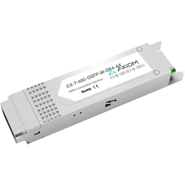 Émetteur-récepteur QSFP+ Axiom 40GBASE-SR4 pour Cumulus - CX-T-40G-QSFP-M-SR4