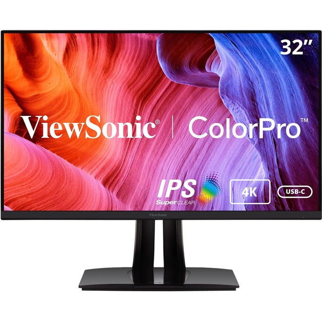 Écran Viewsonic 32", panneau IPS, résolution 3840 x 2160