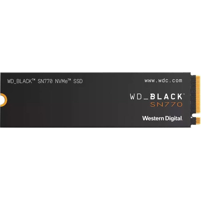 WD Black SN770 WDS500G3X0E 500 GB Solid State Drive - M.2 2280 Internal - PCI Express NVMe (PCI Express NVMe 4.0 x4)