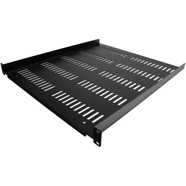 StarTech.com 1U Vented Server Rack Cabinet Shelf - Fixed 20" Deep Cantilever Rackmount Tray for 19" Data/AV/Network Enclosure w/Cage Nuts