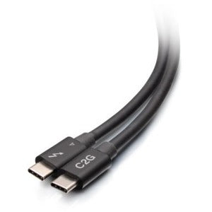 C2G 2.5ft Thunderbolt 4 Cable - USB C - 40Gbps - M/M