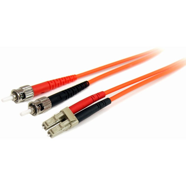 StarTech.com 10m Fiber Optic Cable - Multimode Duplex 62.5/125 - LSZH - LC/ST - OM1 - LC to ST Fiber Patch Cable