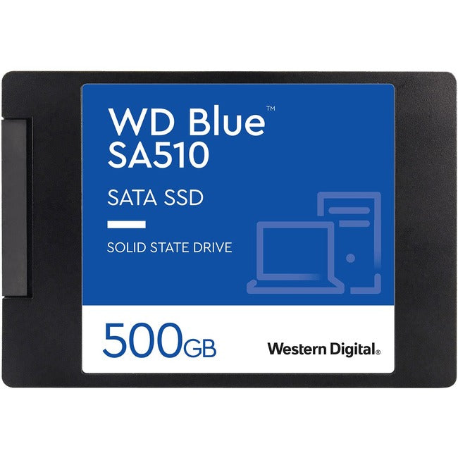 Disque SSD WD Blue SA510 WDS500G3B0A 500 Go - 2,5" interne - SATA