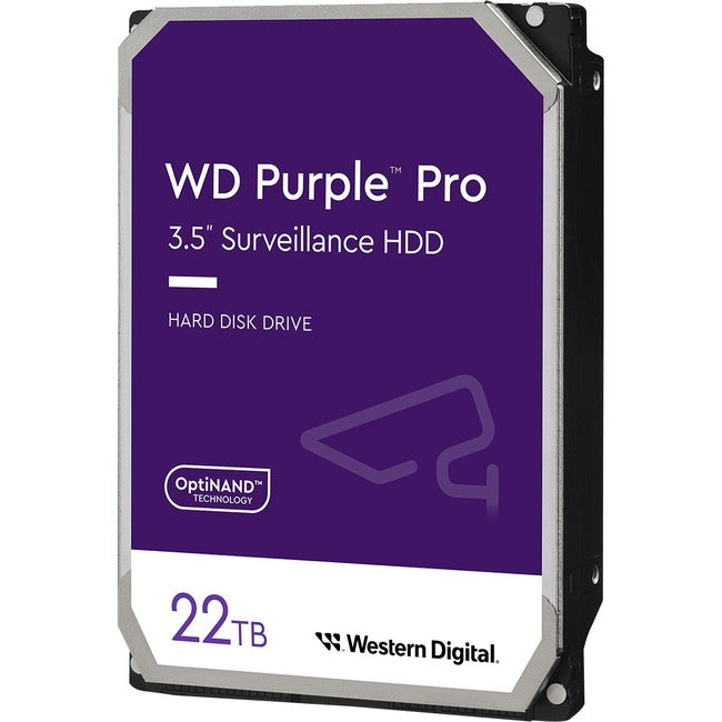 WD PURPLE PRO 22TB SATA 3.5IN HDD 5 YEARS WARRANTY