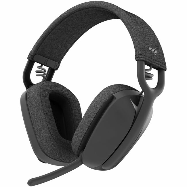 Logitech Zone Vibe 100 Lightweight Wireless Over-Ear Headphones, Graphite, 981-001256