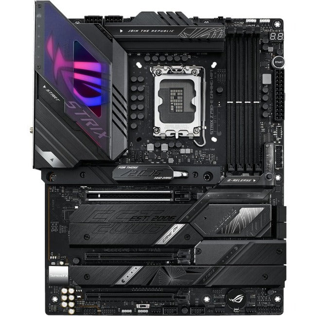 Carte mère de bureau gaming ASUS ROG Strix STRIX Z790-E Gaming WIFI - Chipset Intel Z790 - Socket LGA-1700 - ATX