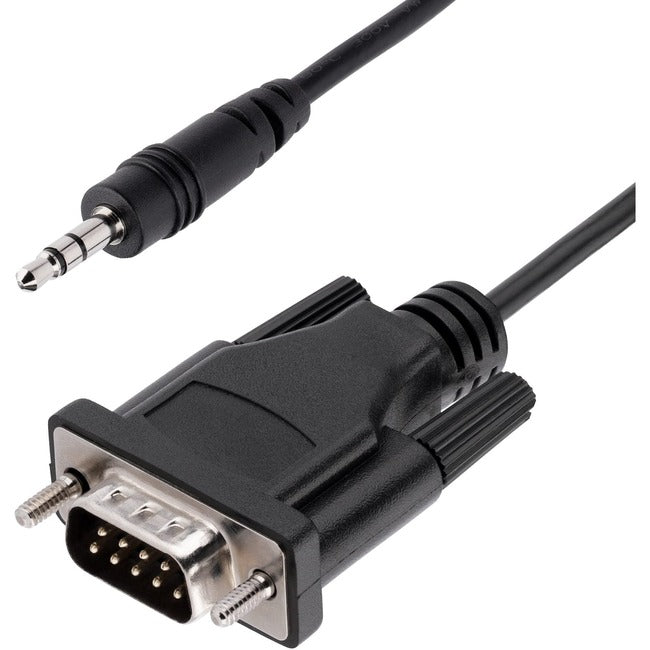 Câble série DB9 vers 3,5 mm de 1 m de StarTech.com pour la configuration des périphériques série, RS232 DB9 mâle vers 3,5 mm pour l'étalonnage via la prise audio