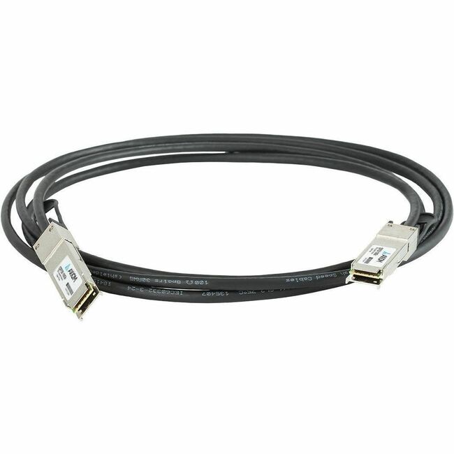 Câble DAC passif Axiom 100GBASE-CR4 QSFP28 1 m