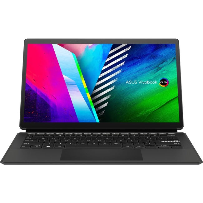 Asus Vivobook 13 Slate OLED T3300 T3300KA-DS92T-CA 13.3" Touchscreen Detachable 2 in 1 Notebook - Full HD - 1920 x 1080 - Intel Pentium Silver N6000 Quad-core (4 Core) 1.10 GHz - 8 GB Total RAM - 8 GB On-board Memory - 128 GB SSD - Black