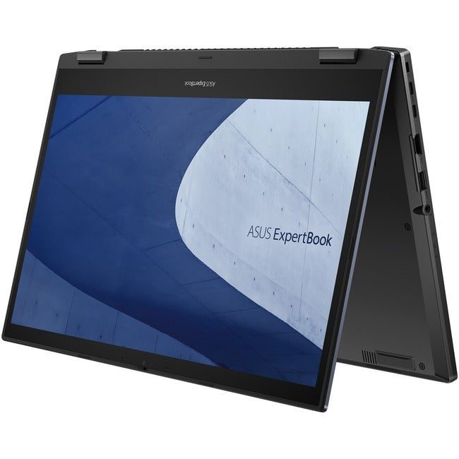 Asus ExpertBook B2 Flip B2502F B2502FBA-C53P-CA Ordinateur portable convertible 2 en 1 à écran tactile 15,6" - Full HD - 1920 x 1080 - Intel Core i5 12e génération i5-1240P Dodeca-core (12 cœurs) 1,70 GHz - 16 Go de RAM totale - SSD 512 Go - Noir étoilé